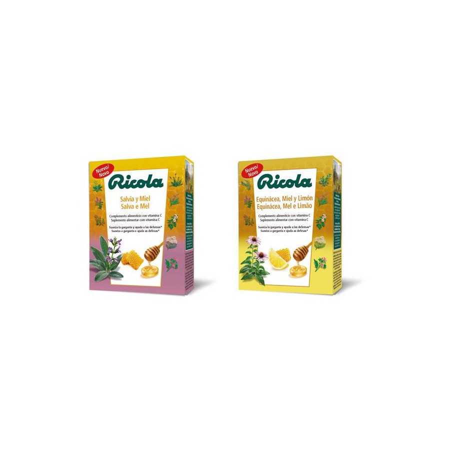 RICOLA EQUINACEA MIEL LIMON 50 G