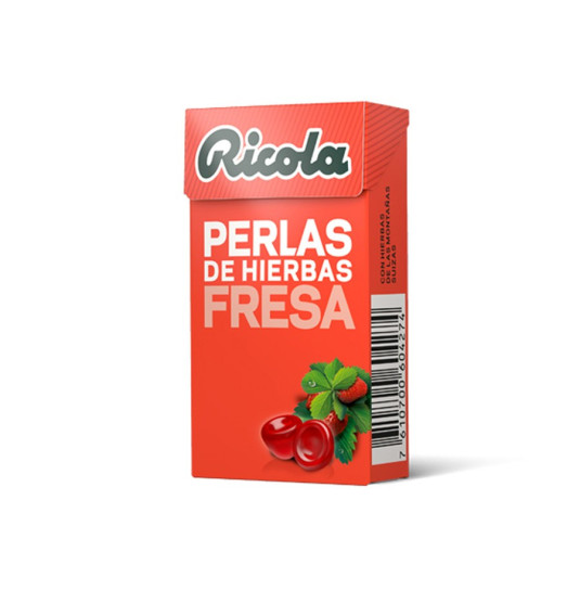RICOLA PERLAS FRESA SIN...