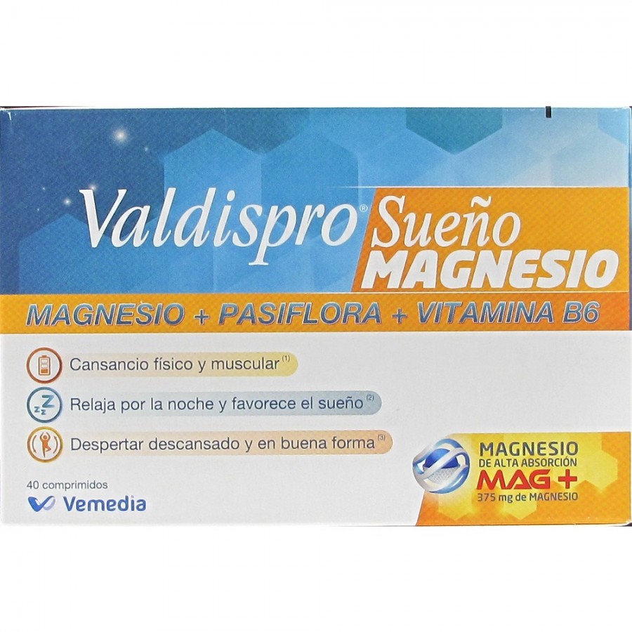 VALDISPRO SUEÑO MAGNESIO 40 COMP