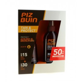 PIZ BUIN PACK ACEITE TAN & PROTECT SPF15 +SPF30