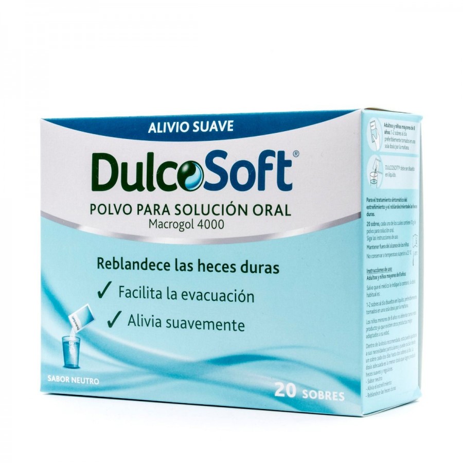 DULCOSOFT POLVO PARA SOLUCION ORAL 20 SOBRES