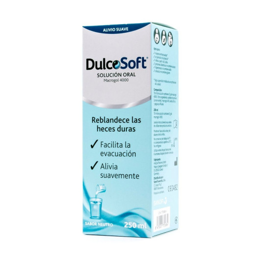 DULCOSOFT SOLUCION ORAL 250 ML