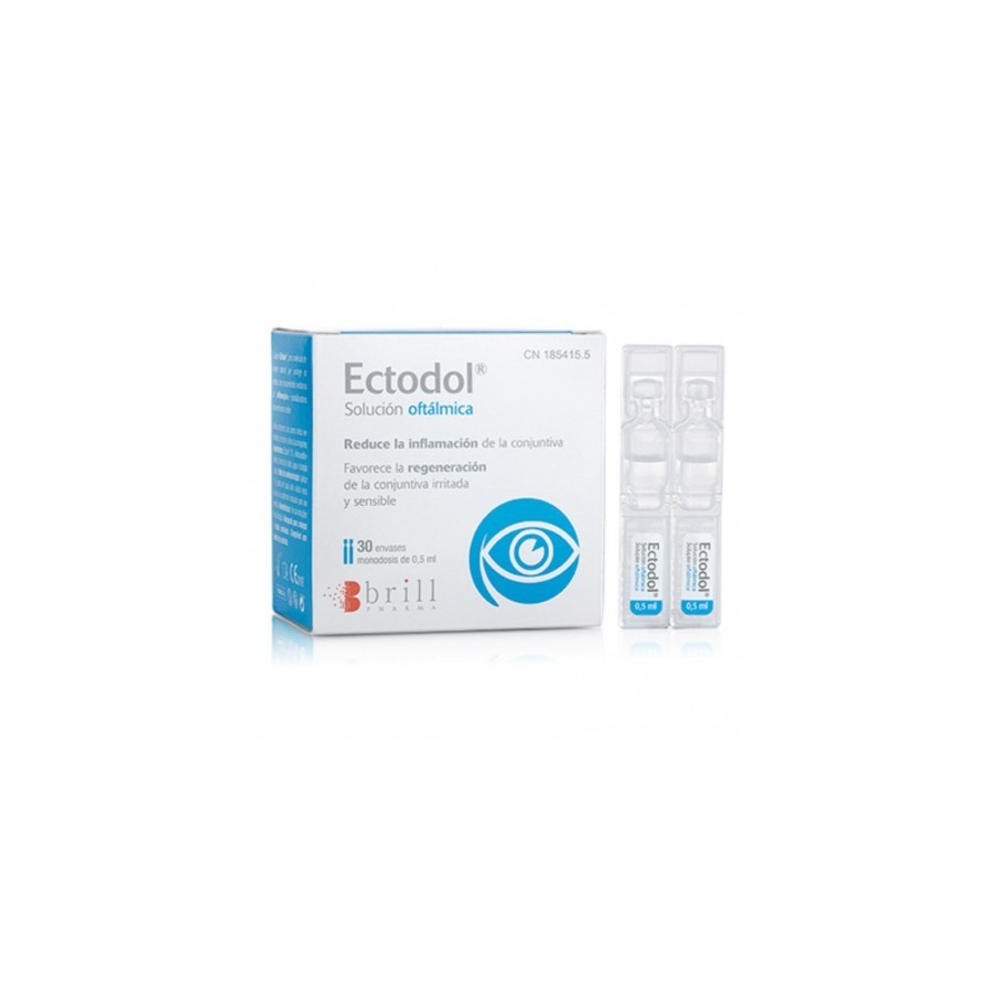 ECTODOL SOLUCION OFTALMICA 30*0.5ML