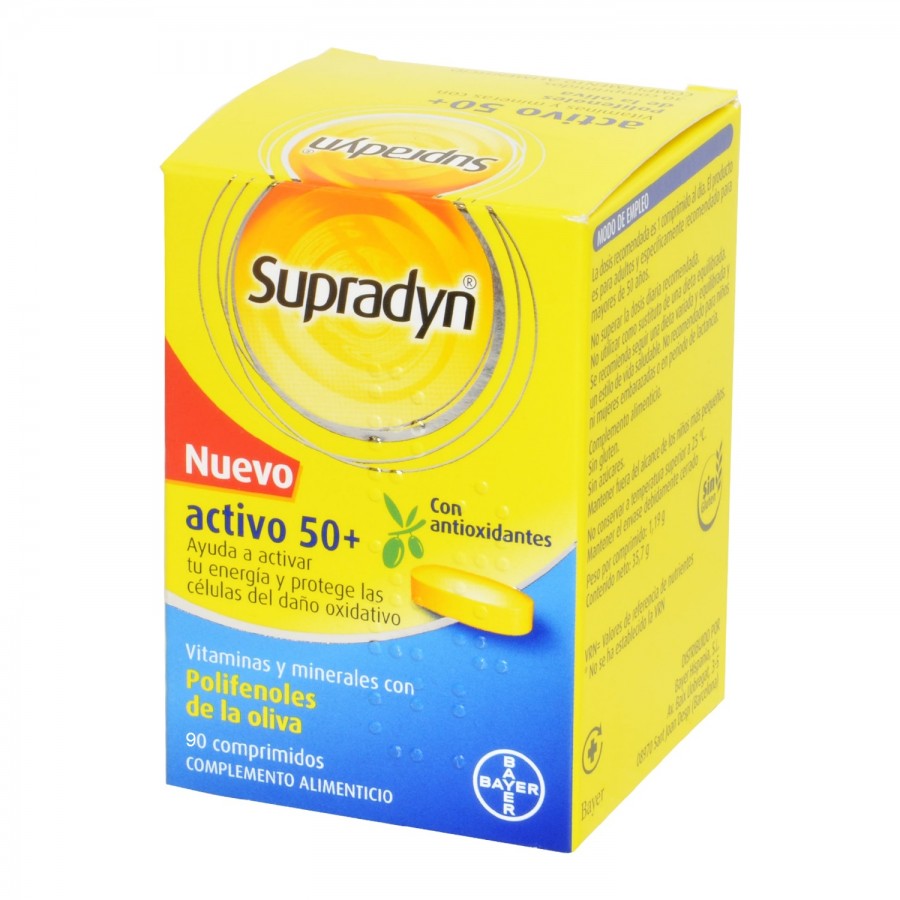 SUPRADYN ENERGY 50+  90 COMPRIMIDOS