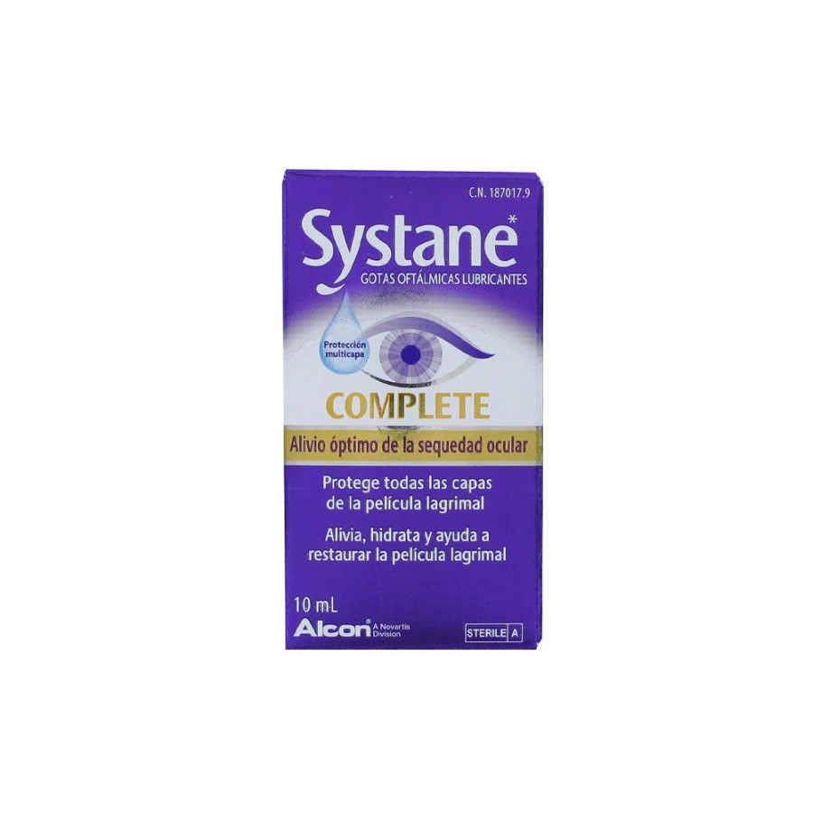 SYSTANE COMPLETE GOTAS OFTALMICAS LUBRICANTES 10