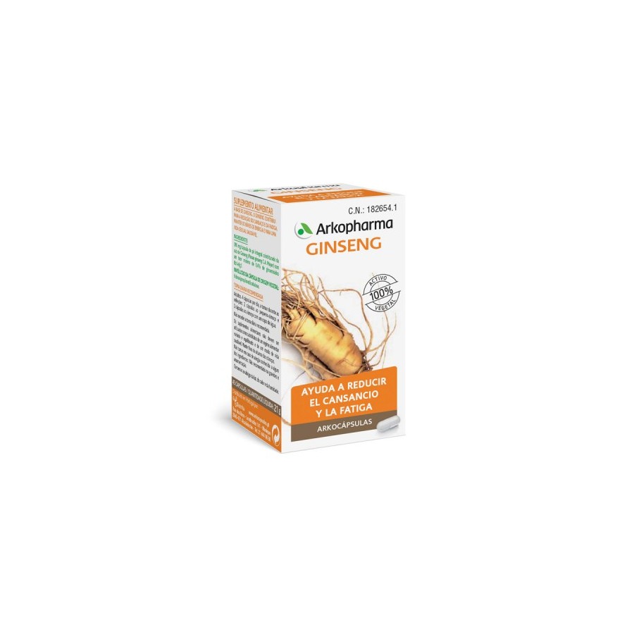 ARKOCAPSULAS GINSENG 45 CAPSULAS