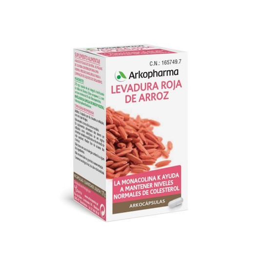 ARKOCAPSULAS LEVADURA ROJA...