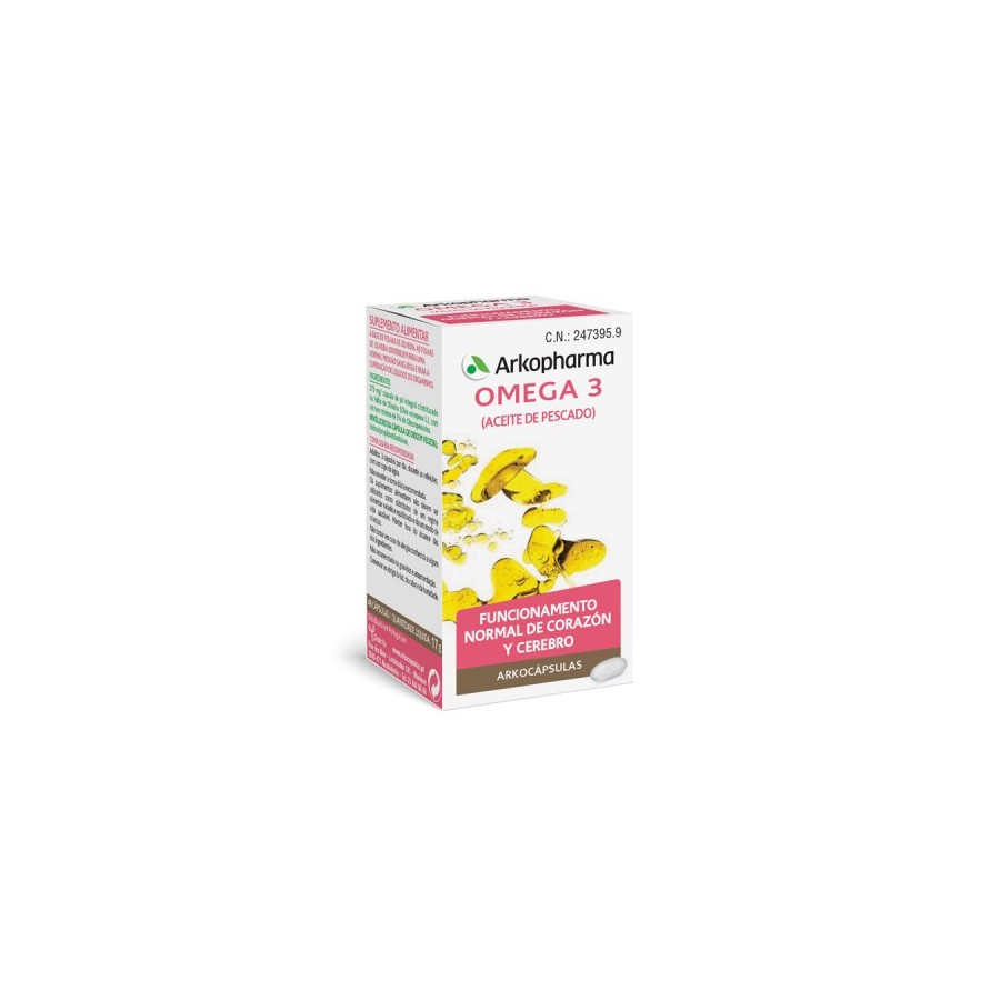 ARKOCAPSULAS OMEGA 3 50 CAPSULAS