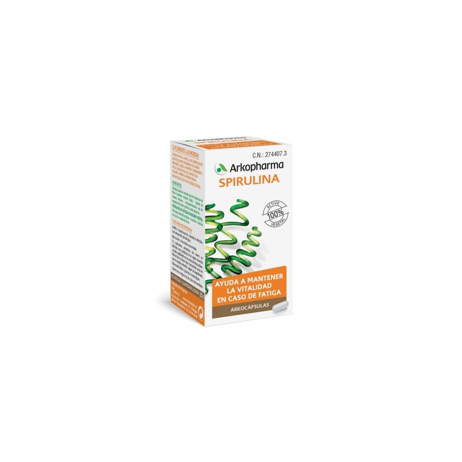 ARKOCAPSULAS SPIRULINA 50 CAPSULAS