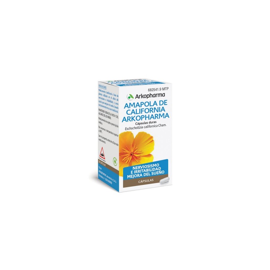 ARKOCAPSULAS AMAPOLA DE CALIFORNIA 240 MG 50 CAP