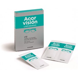 ACORVISION TOALLITAS LIMPIAGAFAS 12UN.