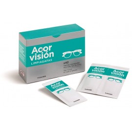 ACORVISION TOALLITAS LIMPIAGAFAS 42UN.