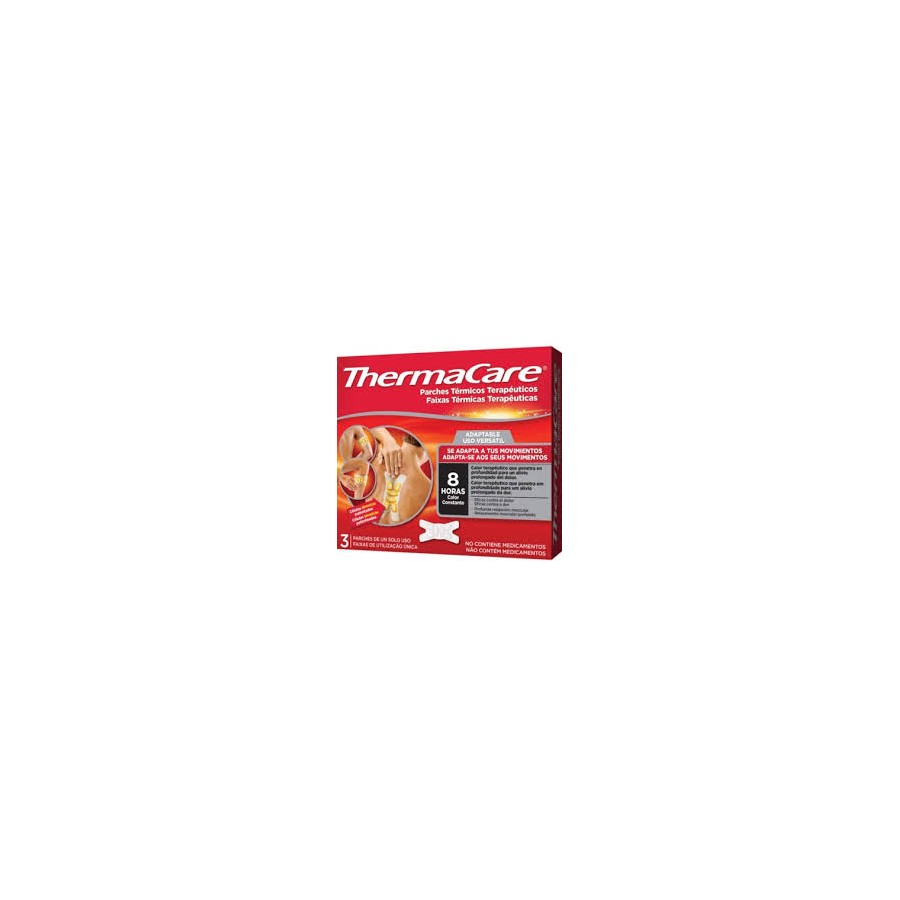 THERMACARE ADAPTABLE PARCHES TERMICOS 3 PARCHES