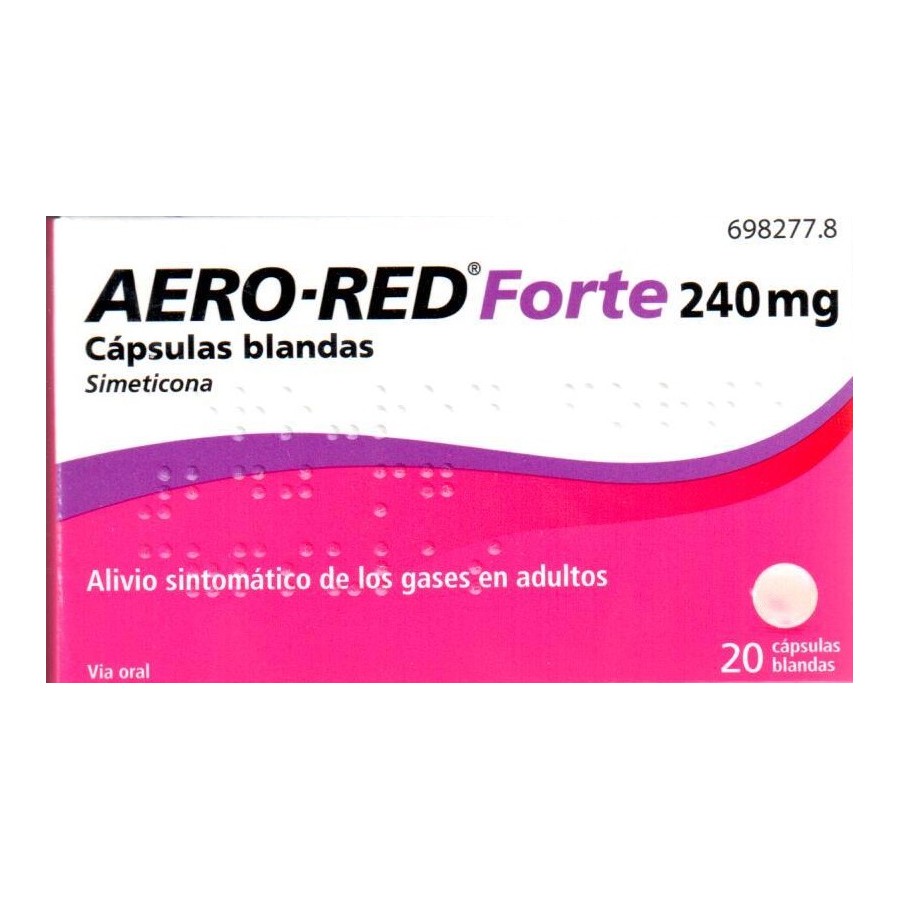 AERO RED FORTE 240 MG 20 CAPSULAS BLANDAS