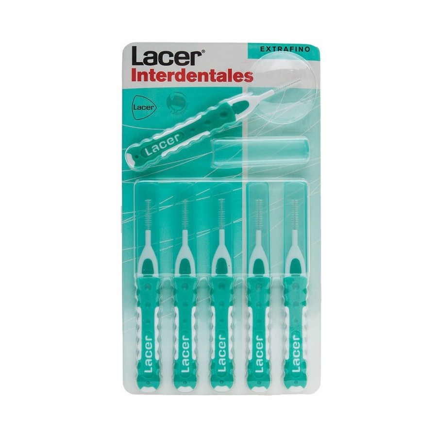 LACER CEPILLO INTERDENTAL EXTRAFINO (VERDE) 6 U