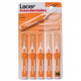 LACER CEPILLO INTERDENTAL EXTRAFINO SUAVE 6 U (NARANJA)