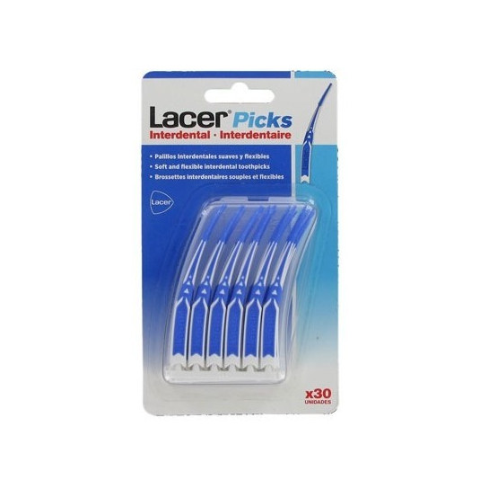LACER PICKS INTERDENTAL 30 U