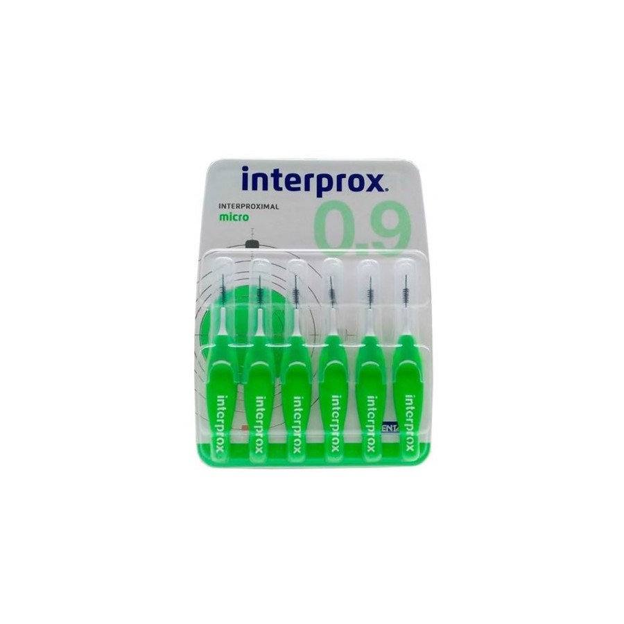 INTERPROX CEPILLO INTERPROXIMAL MICRO (VERDE) 6 U
