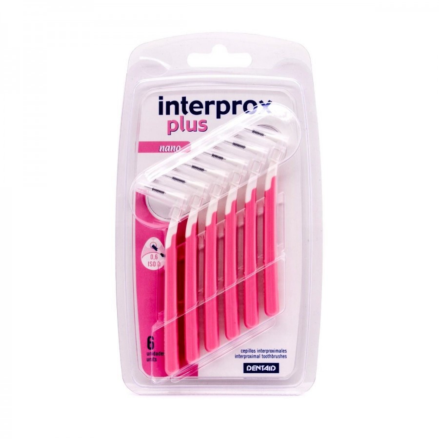 INTERPROX PLUS 90º NANO 6 U (ROSA)