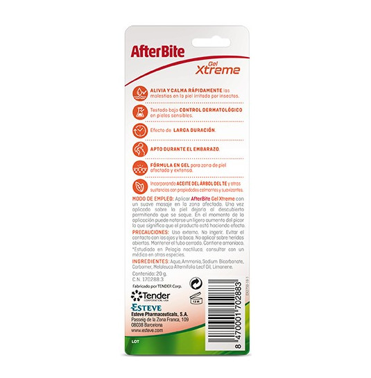 AFTER BITE XTREME GEL 20 GR