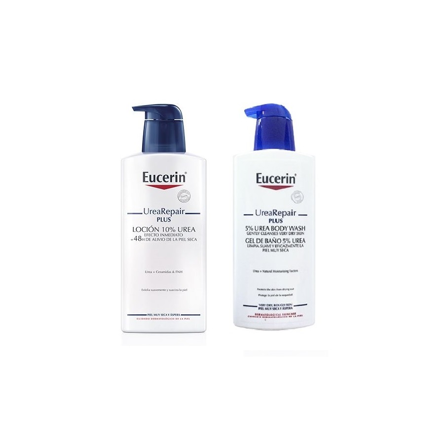 EUCERIN UREA REPAIR PLUS LOCION 400 ML+ LOCION 400 ML