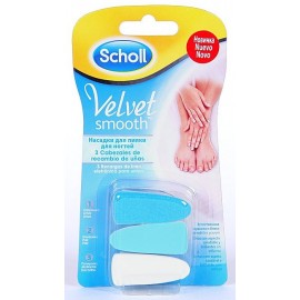 DR SCHOLL RECAMBIO VELVET SMOOTH LIMA UÑAS 3UD