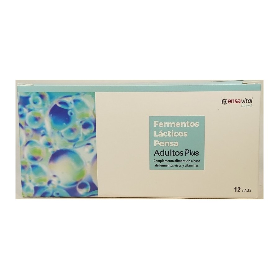 FERMENTOS LACTICOS PENSA ADULTOS PLUS 12 VIALES PROBIOTICOS