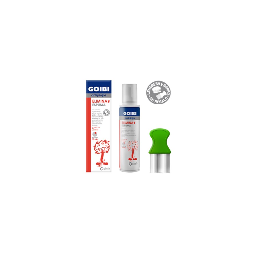 GOIBI ANTIPIOJOS ESPUMA ELIMINA 150 ML