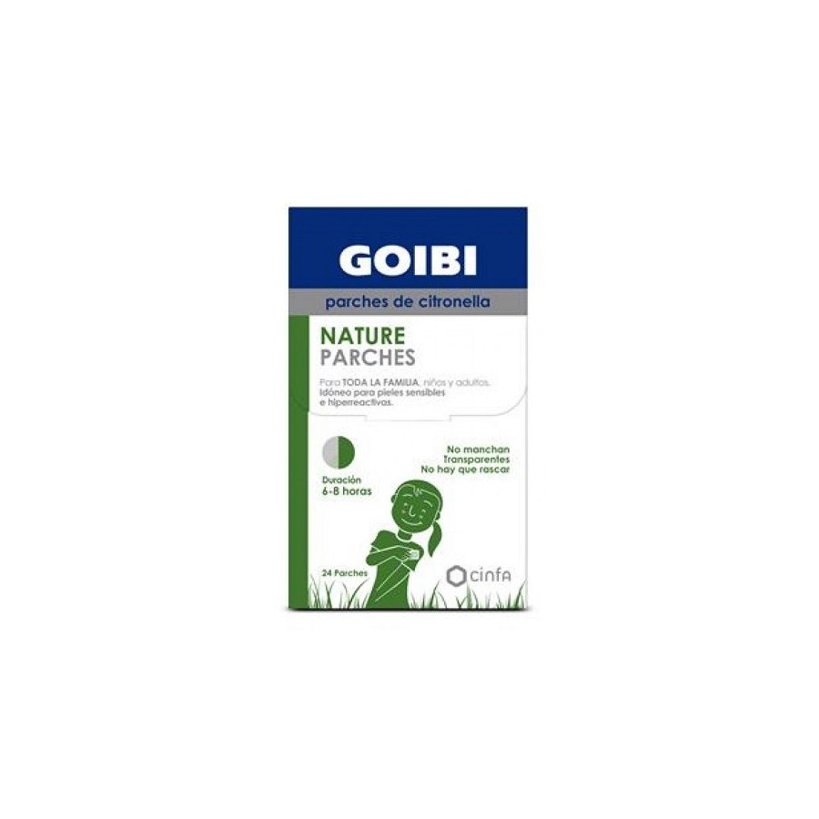 GOIBI ANTIMOSQUITOS PARCHES CITRONELA 24 U