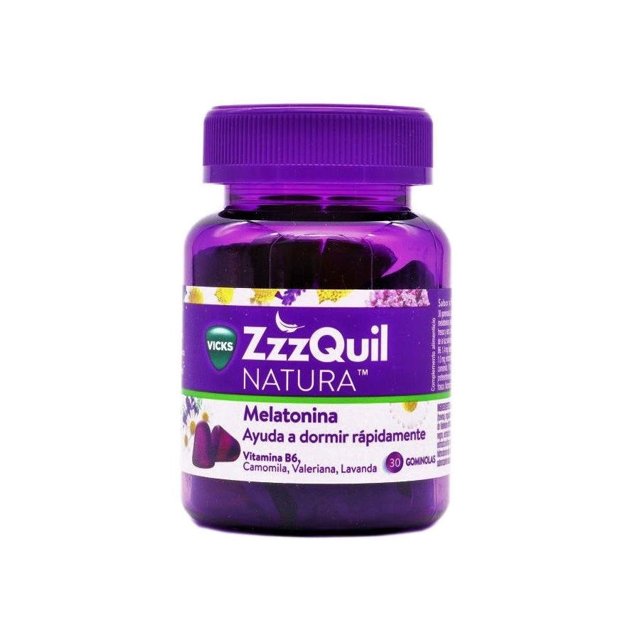 ZZZQUIL NATURA 30 GOMINOLAS MELATONINA