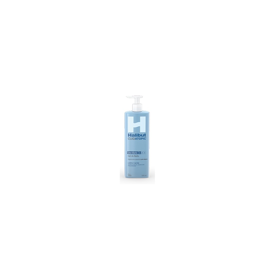 HALIBUT CUIDATOPIC GEL DE BAÑO 500 ML