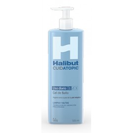 HALIBUT CUIDATOPIC GEL DE BAÑO 500 ML