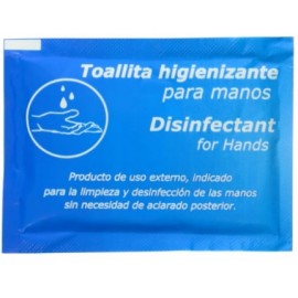TOALLITAS DESINFECTANTES 10 UNIDADES