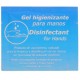 GEL DESINFECTANTE. 10 SOBRES 1.5 ML  10 UNID