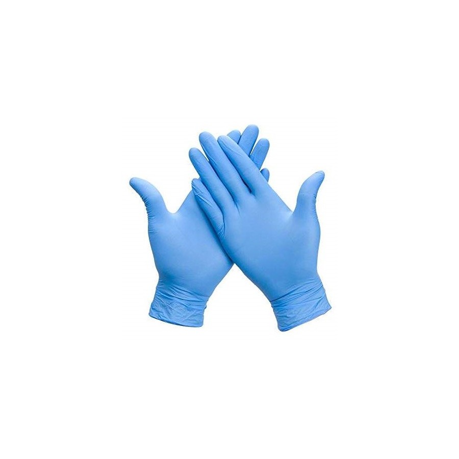 ALVITA GUANTES NITRILO SIN POLVO T M (AZULES)