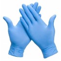 ALVITA GUANTES NITRILO SIN POLVO T M (AZULES)