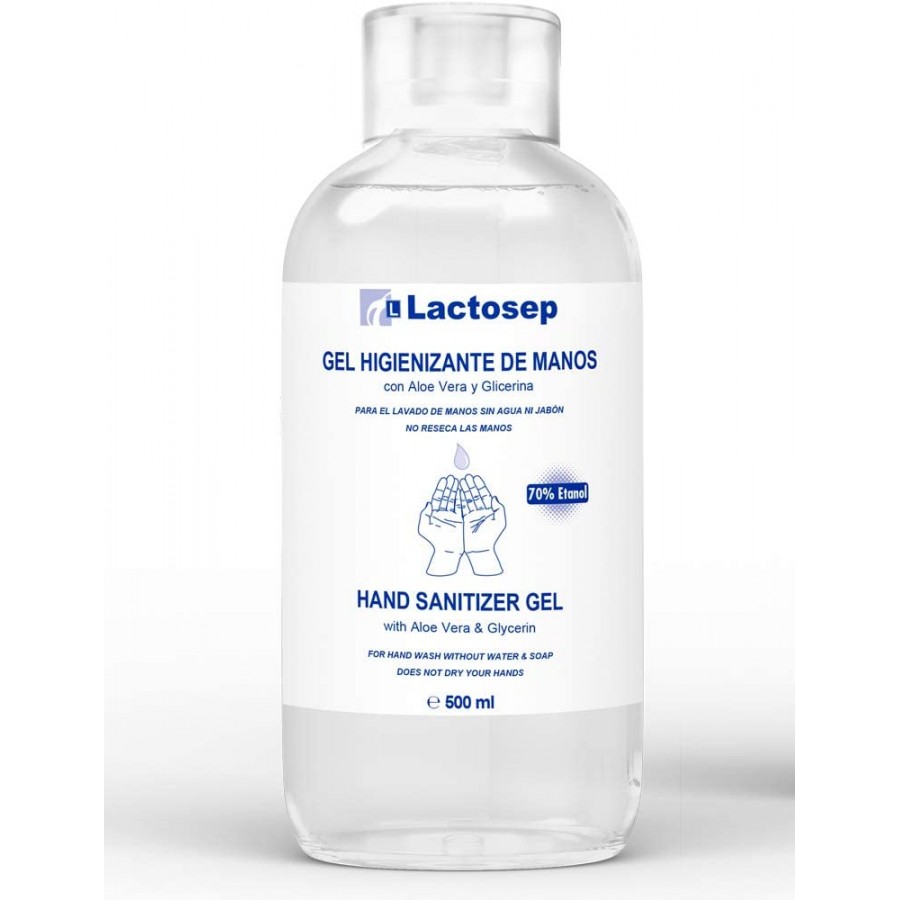 LACTOSEP GEL HIDROALCOHOLICO 500 ML