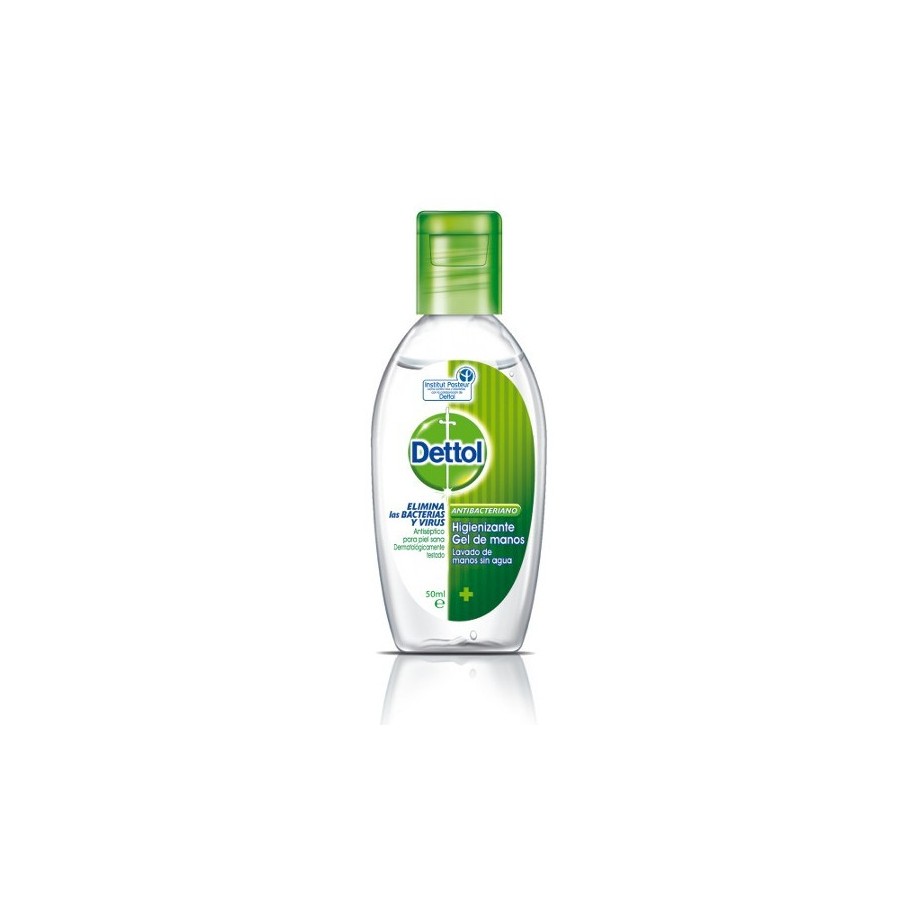 DETTOL GEL HIDROALCOHOLICO 1 FRASCO 50 ML