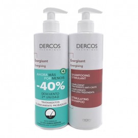 VICHY DERCOS CHAMPU ESTIMULA 400 ML + 400 ML
