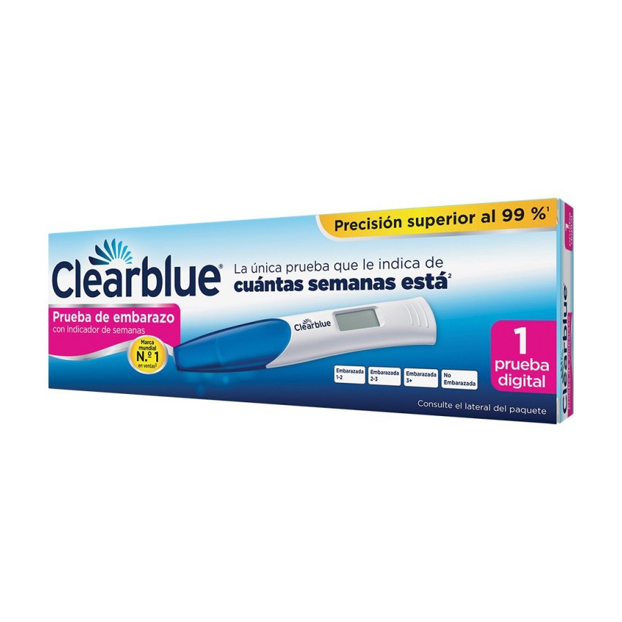 CLEARBLUE DIGITAL PRUEBA DE EMBARAZO 6 DIAS