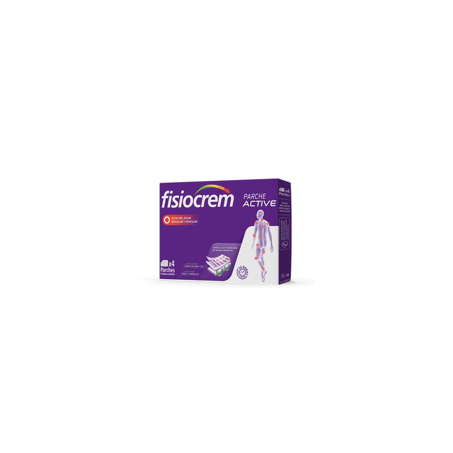 FISIOCREM PARCHE ACTIVE 4U