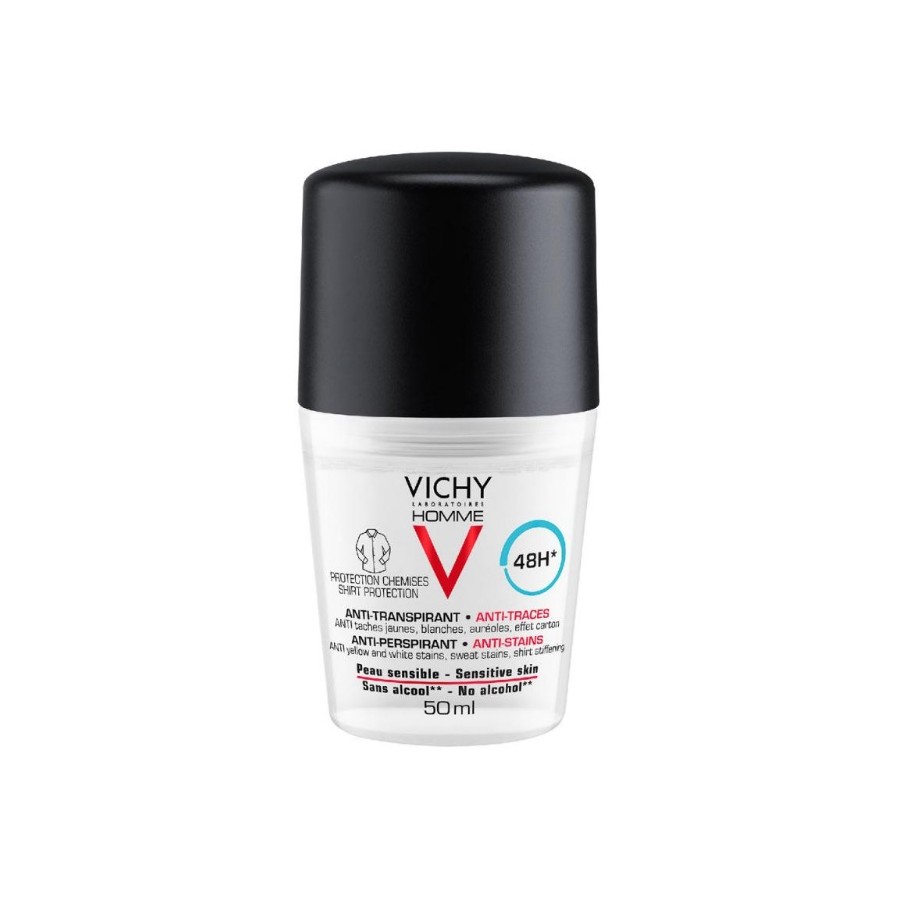 VICHY HOMME ANTITRANSPIRANTE ANTIMANCHAS HOMBRE