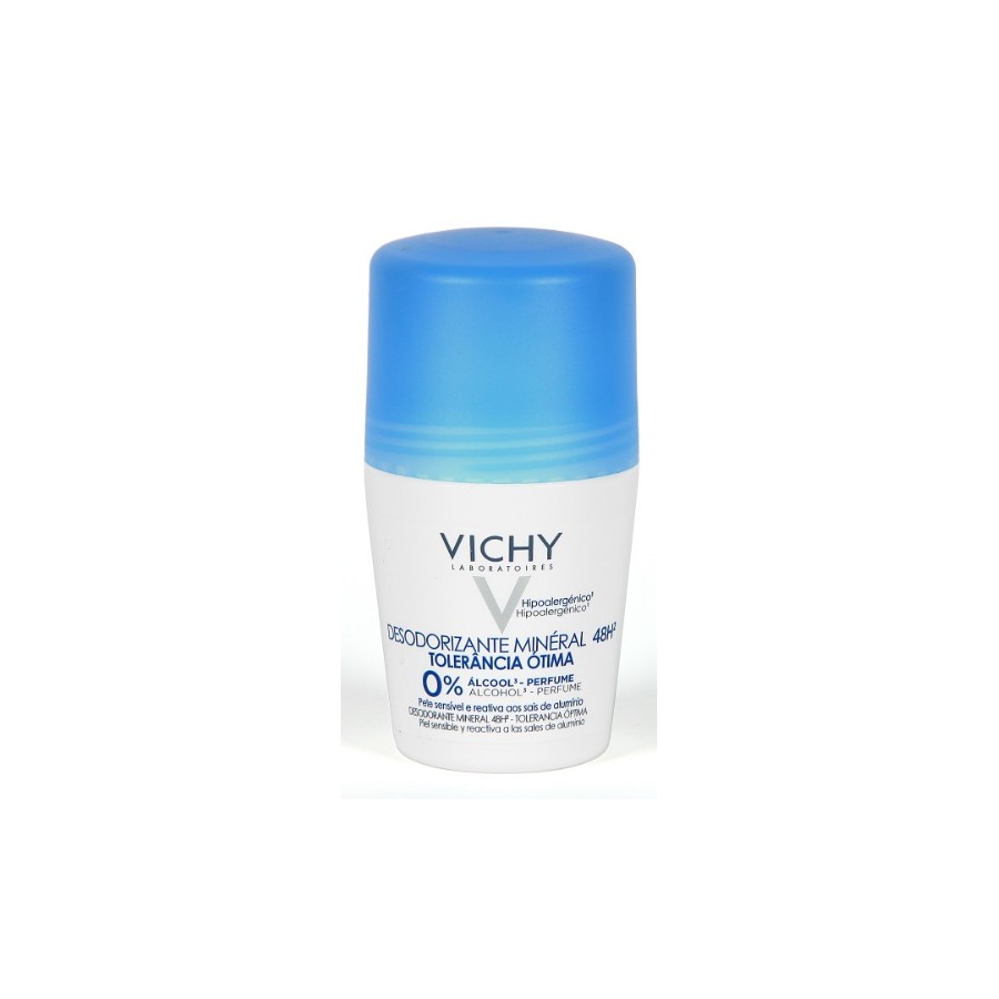 VICHY DESODORANTE MINERAL 48 H TOLERANCIA ROLL ON 50 ML