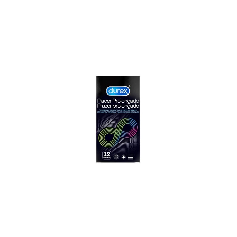 DUREX PRESERVATIVOS PLACER PROLONGADO 12 U