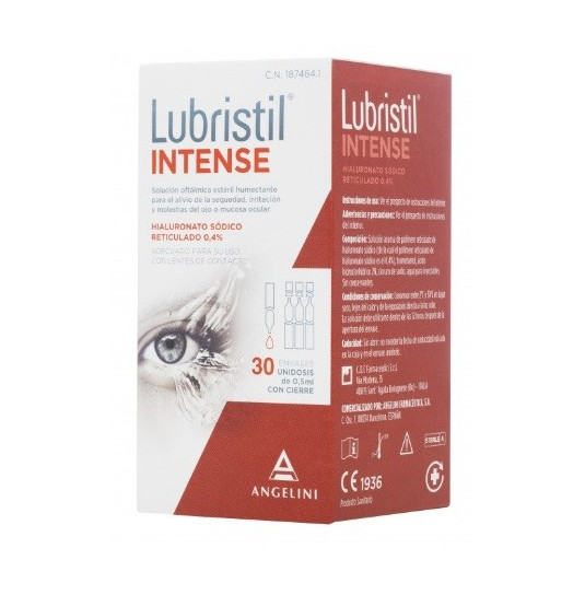 LUBRISTIL INTENSE 30 UNIDOSIS