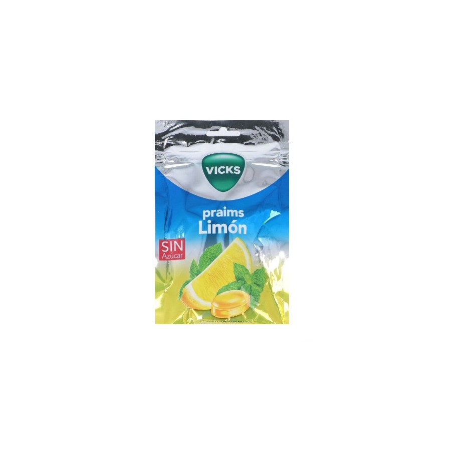 PRAIMS CARAMELO LIMON MENTOL BOLSA 72 G