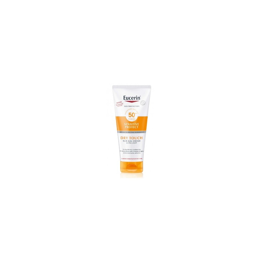 EUCERIN SUN SPF 50+ BODY GEL CREAM DRY TOUCH 200ML