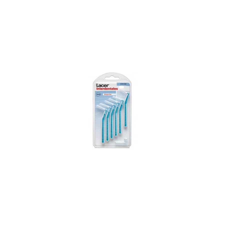 LACER CEPILLO INTERDENTAL CONICO (AZUL) 6U