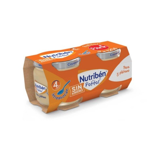 NUTRIBEN PERA Y PLATANO 2 X...