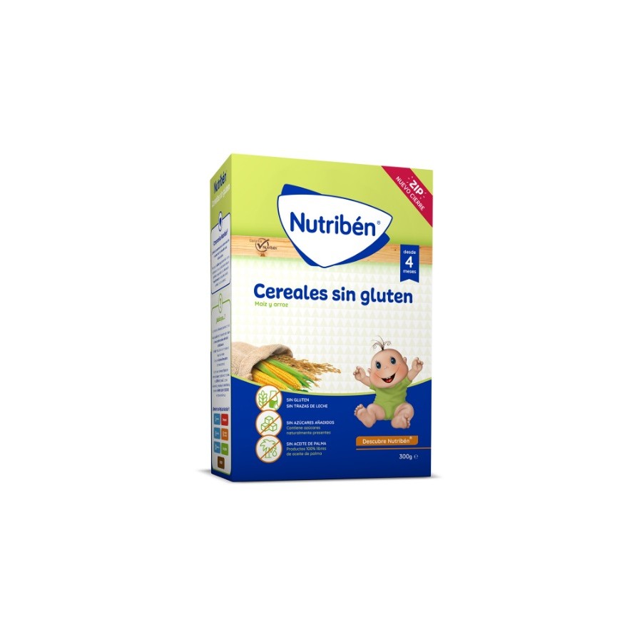 NUTRIBEN PAPILLA SIN GLUTEN 300 G